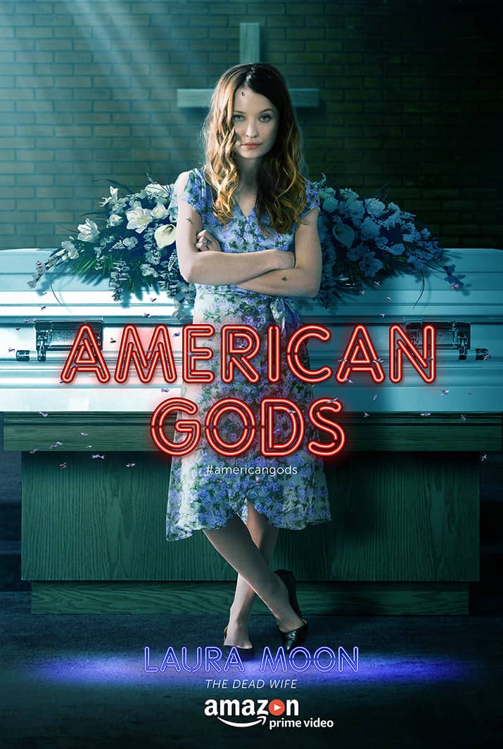 Emily Browning, Laura Moon en American Gods