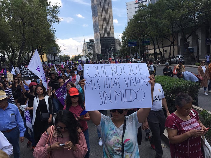 Mara Fernanda feminicidio marcha, int4