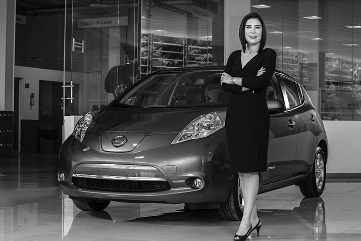 Mayra Gonzalez CEO de Nissan Mexicana, int
