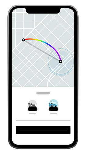 Uber Marcha LGBT, app