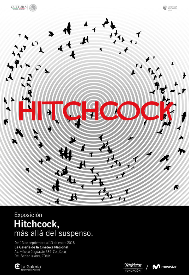 hitchcock exposicion cineteca nacional, poster