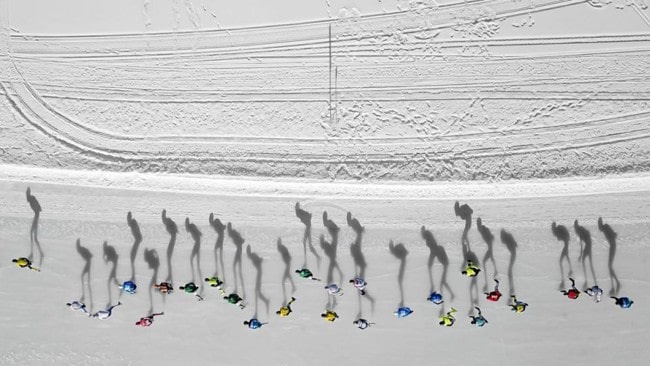 Foto ganadora: Skating Shadows, de Vincent Riemersma