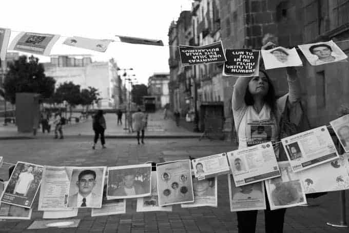 Monumento Día Internacional de los Desaparecidos México