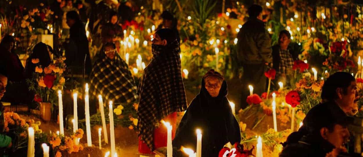 La celebración milenaria de día de muertos se celebra en Xcaret