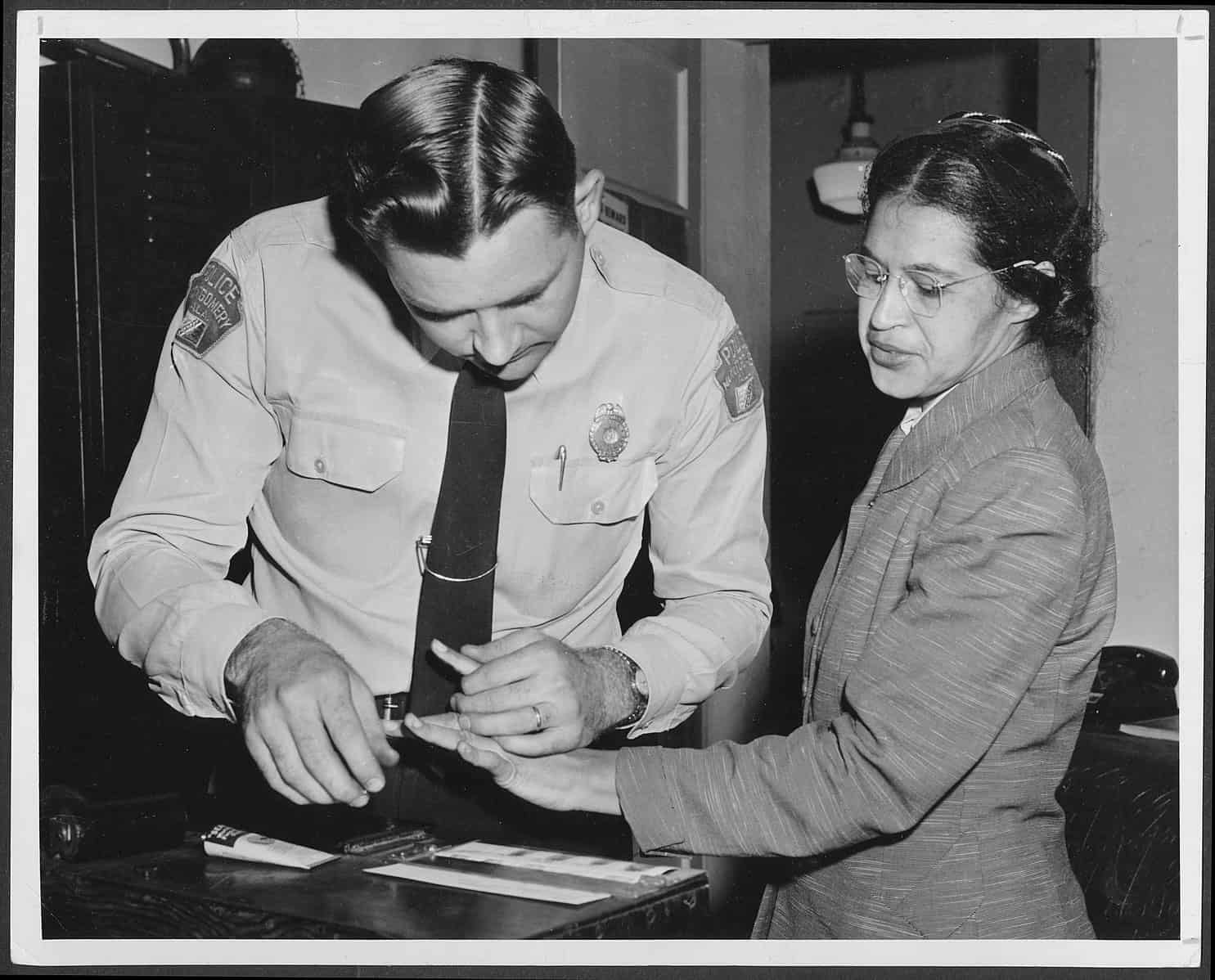 Rosa Parks arrestada