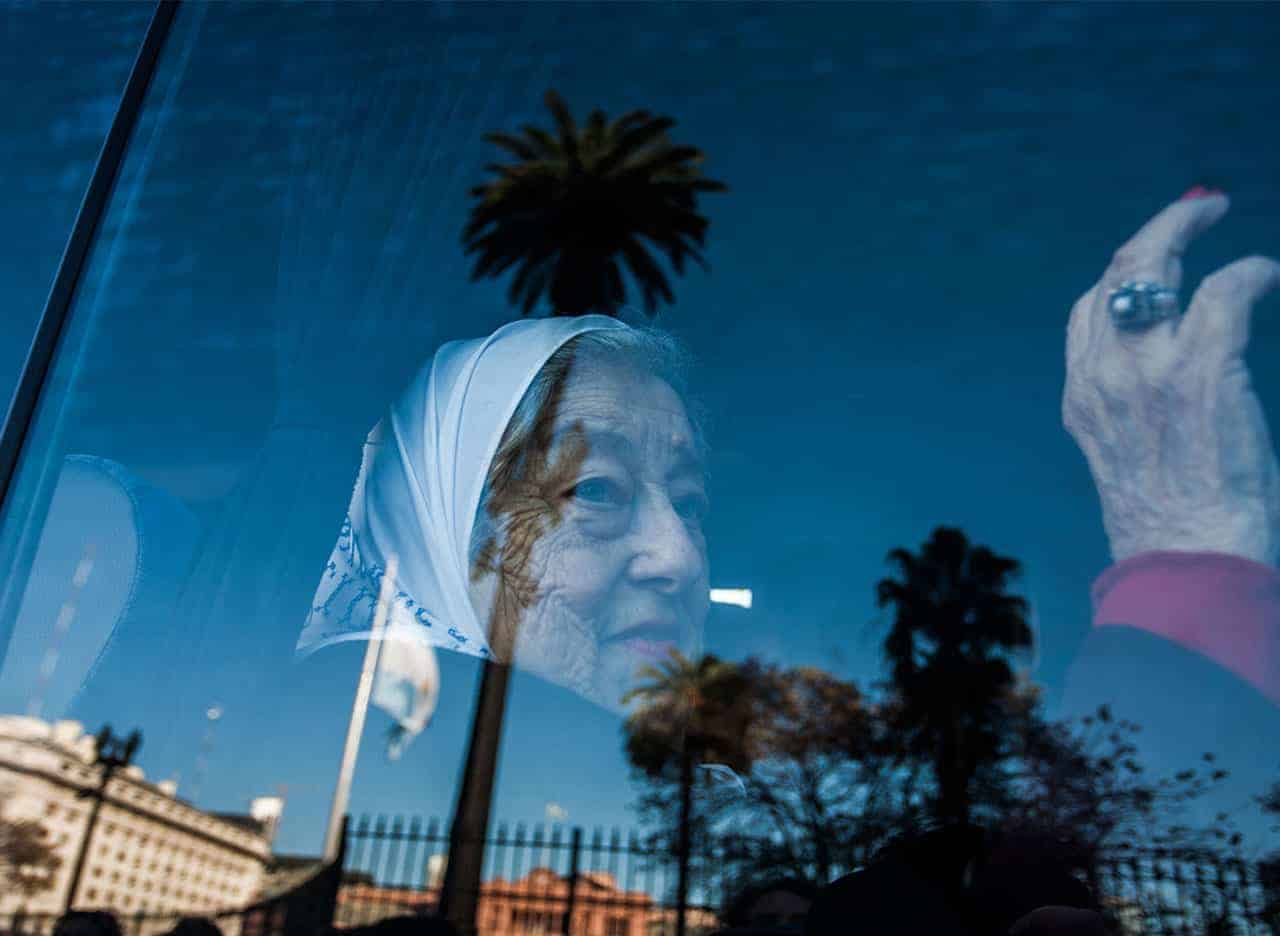 Hebe De Bonafini Lider De La Asociacion Madres De Plaza De Mayo