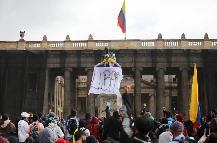 El Paro Nacional del 28 de abril convocó a los colombianos de todo el país en contra de la reforma tributaria del presidente Iván Duque.