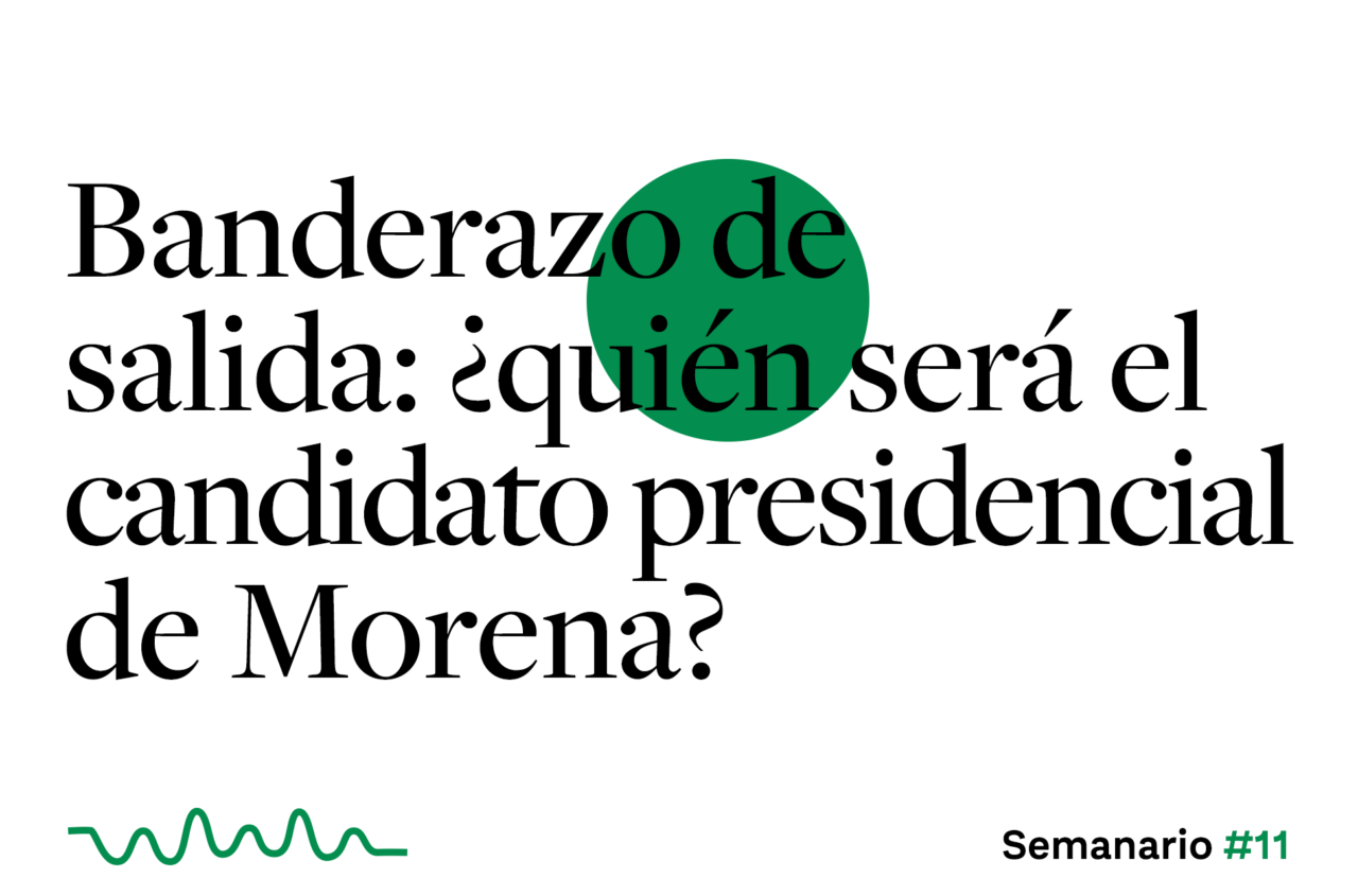 Semanario Gatopardo - ¿quién será el candidato presidencial de Morena?