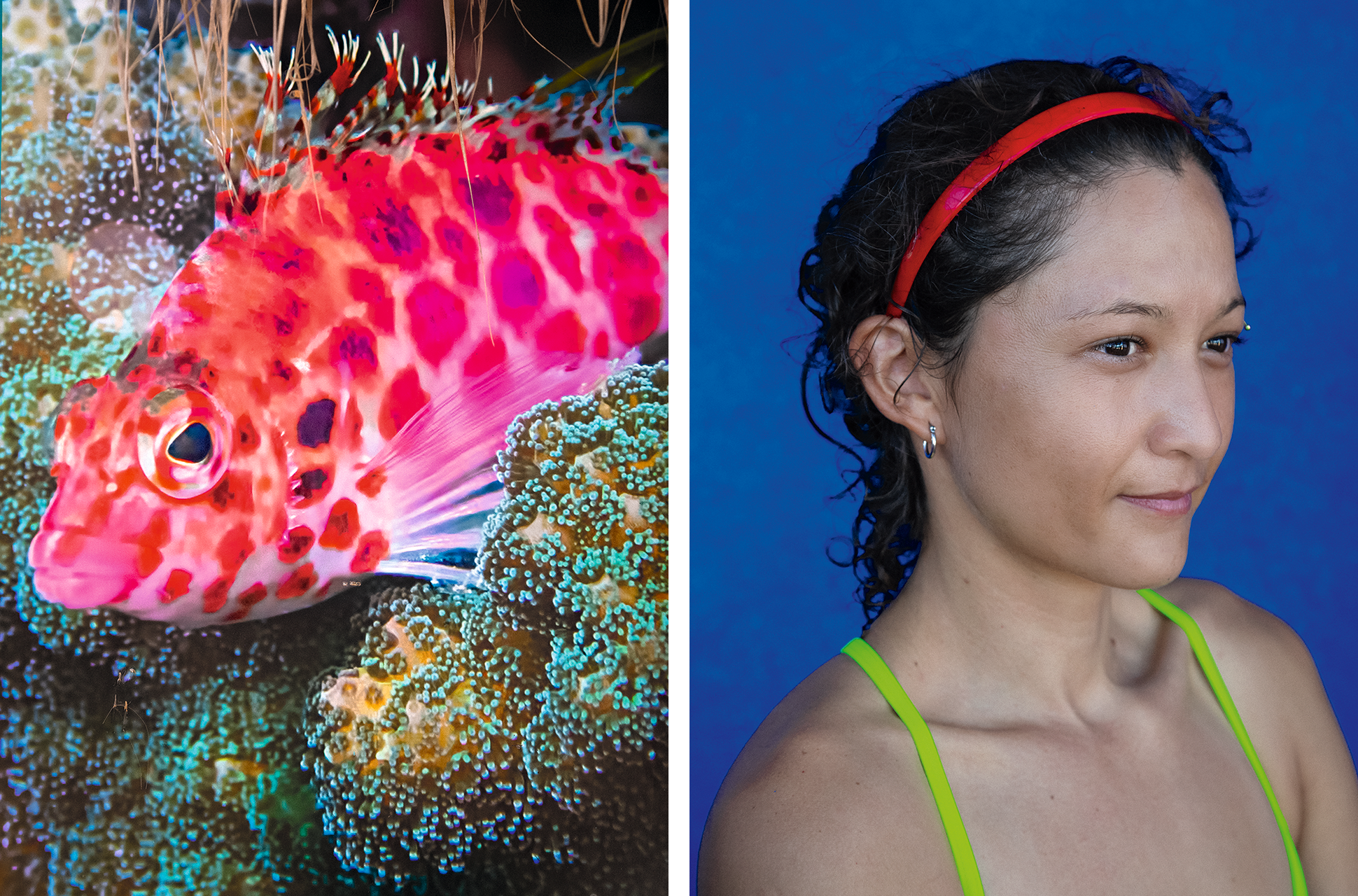 Noemí Espinosa, bióloga marina y miembro del programa de monitoreo y recuperación de coral en Cabo Pulmo.