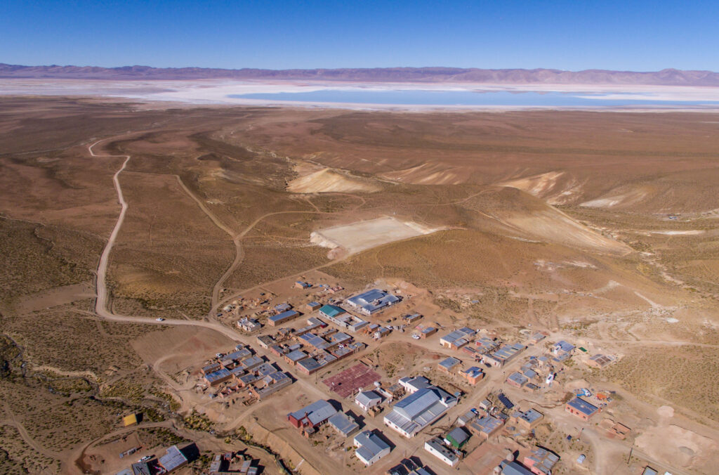 Yacimiento de litio en Jujuy, Argentina