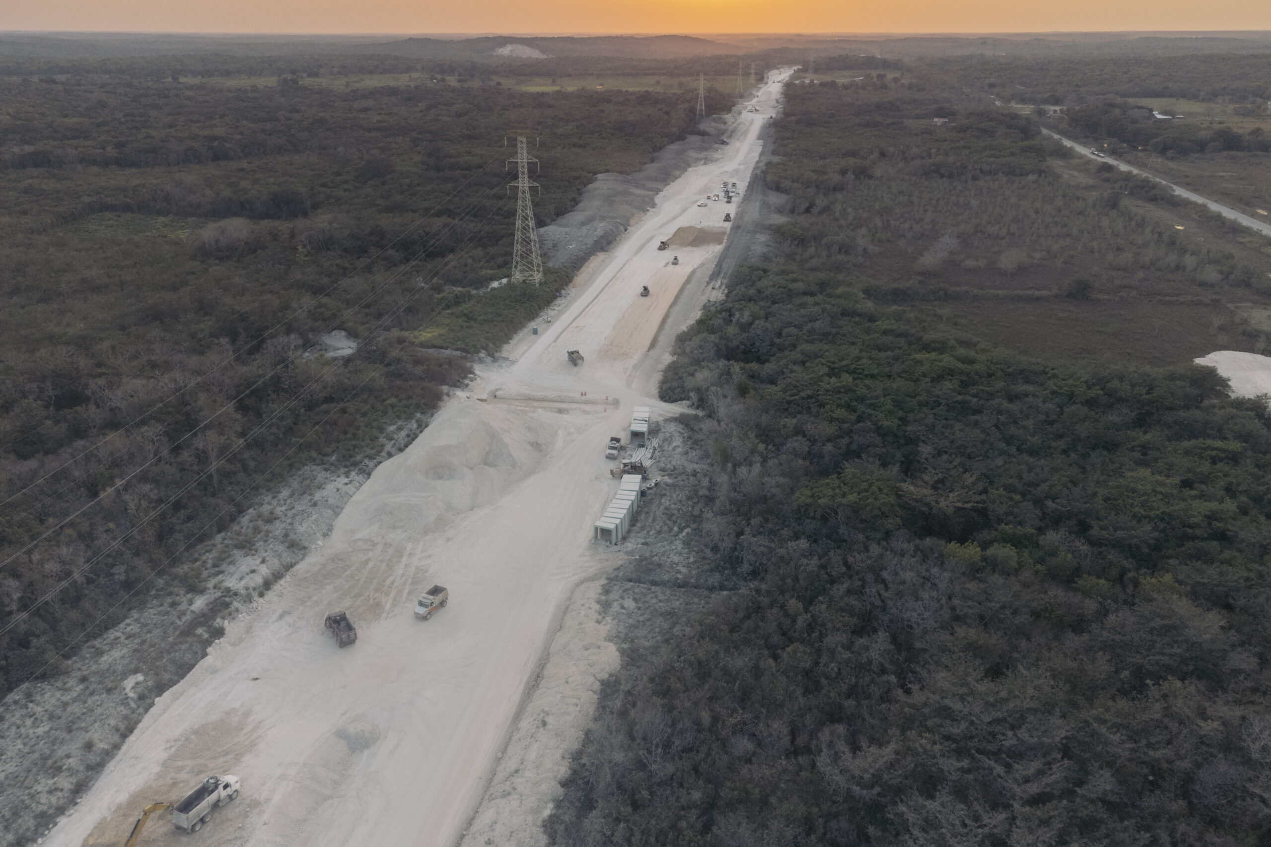 Obras del Tren Maya en Campeche