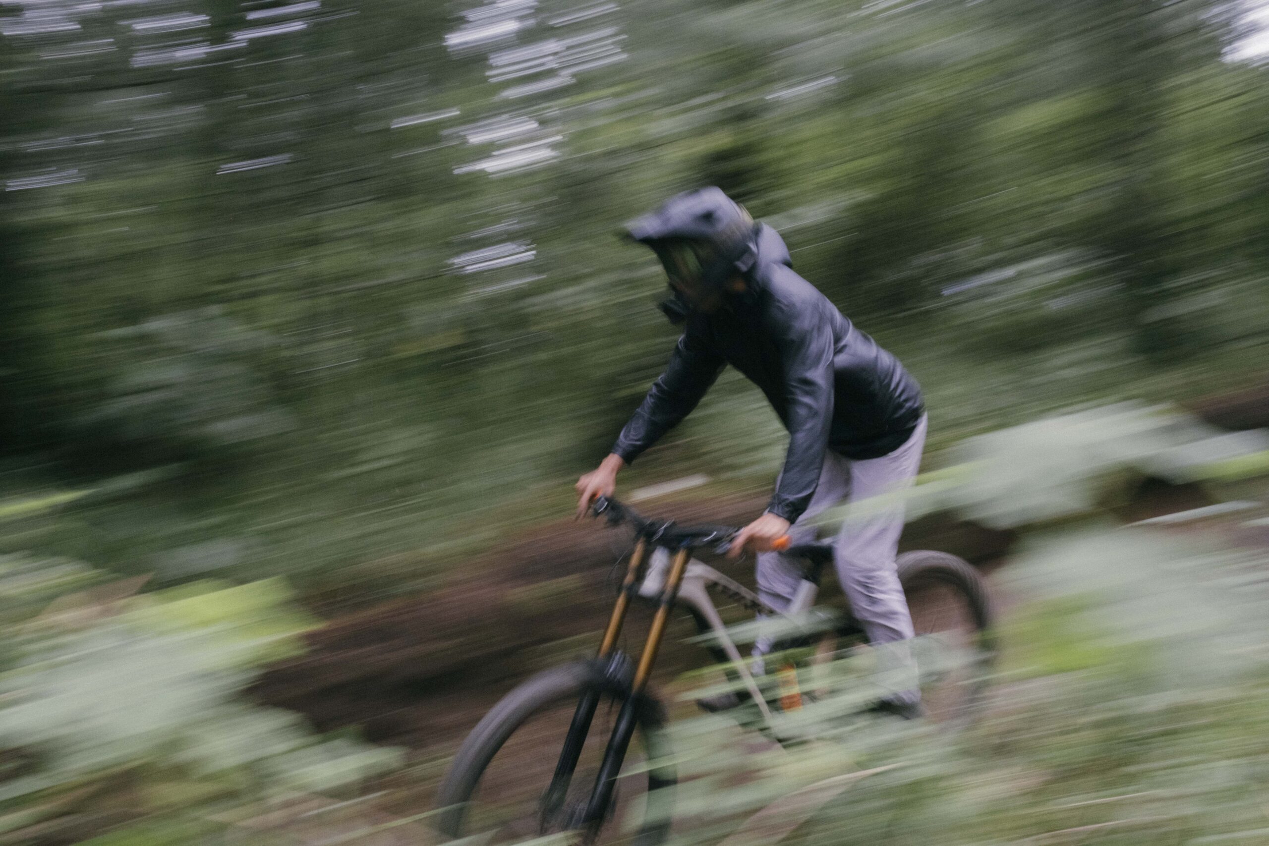 Toti Hope entrenando en el Ajusco de la CDMX