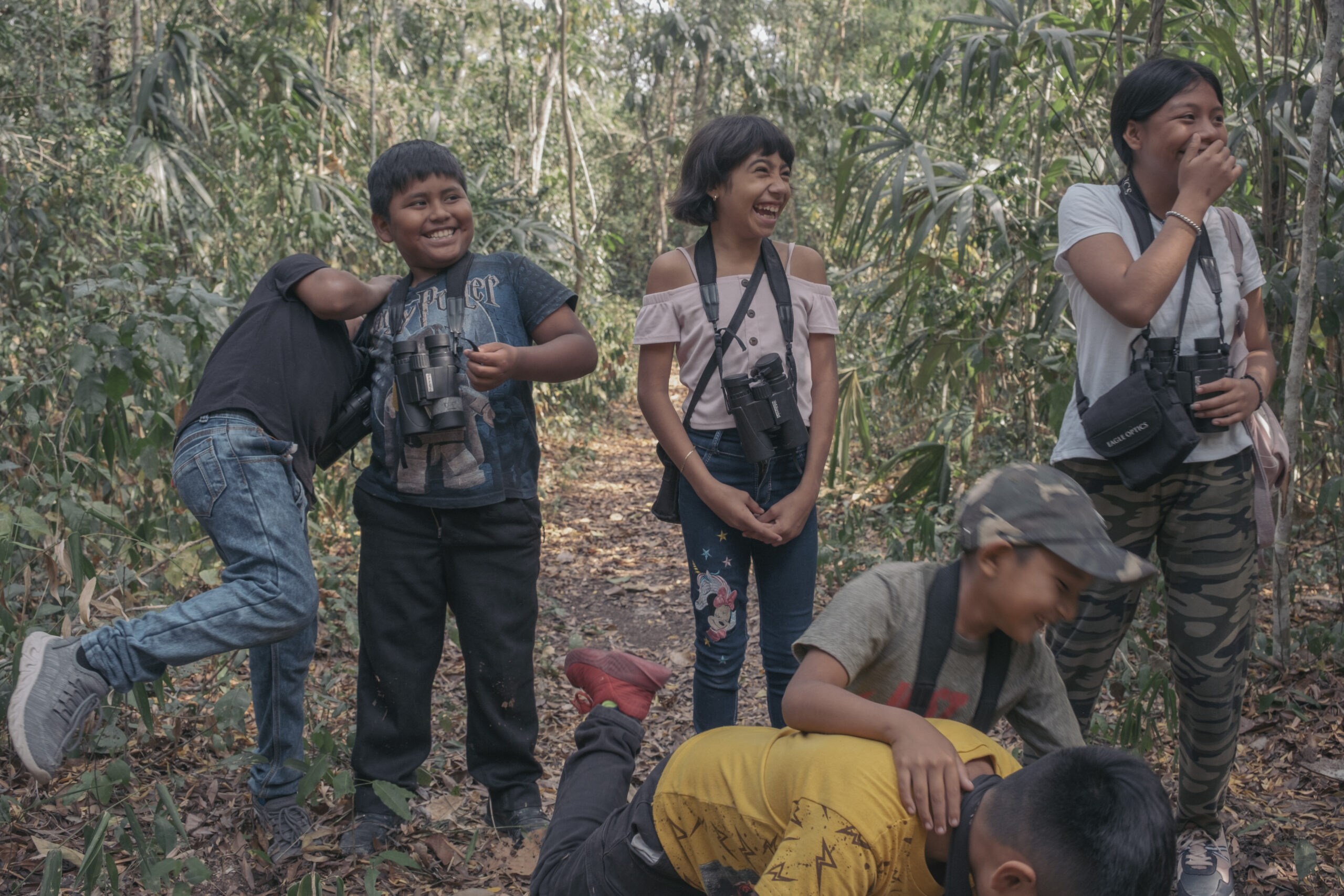 Excursión para observar pájaros.