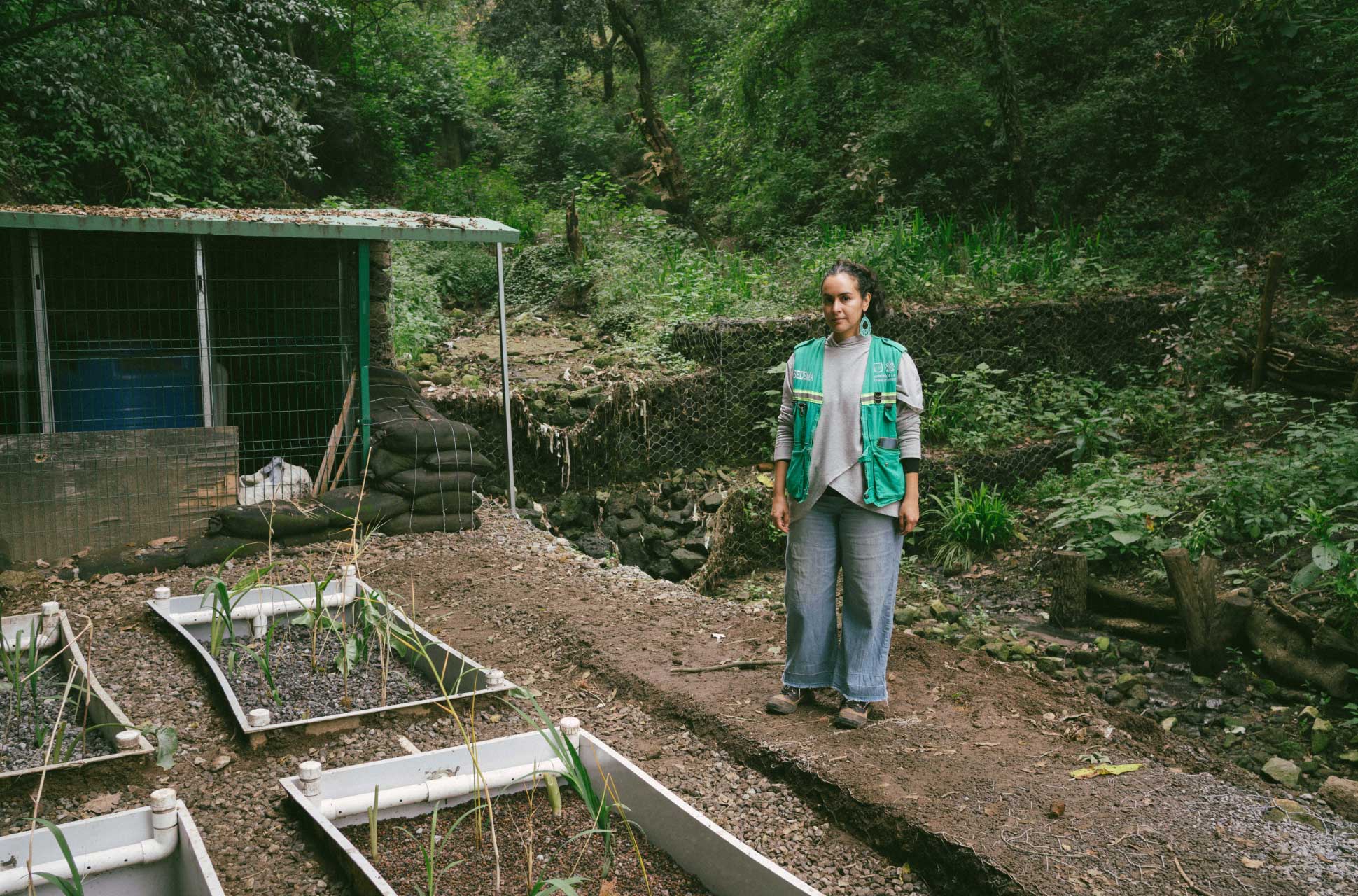 Ameyalli Pérez Hernández, subdirectora de Áreas de Valor Ambiental en la Sedema.